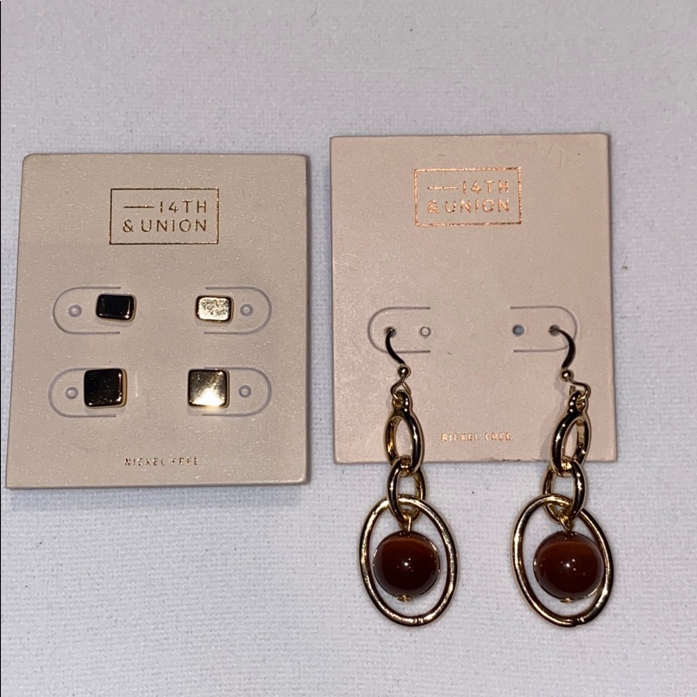 14th & Union Earring Bundle- NWT
